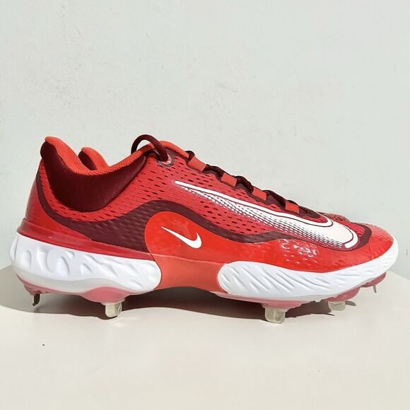 Nike Alpha Huarache Elite 4 Low “University Red” Men’s Size 12 Baseball Cleats